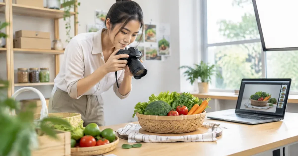 Chụp hình nông sản chuyên nghiệp giúp tăng giá trị thương hiệu