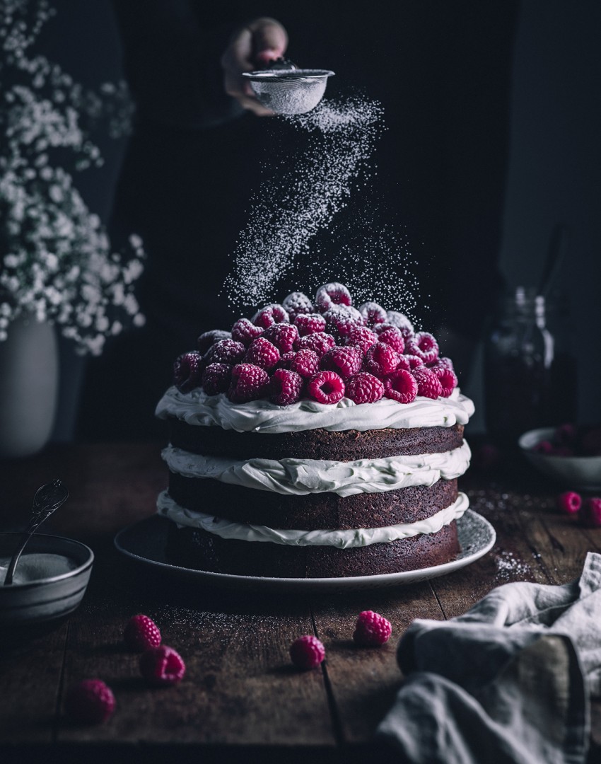 cách chụp ảnh bánh đẹp