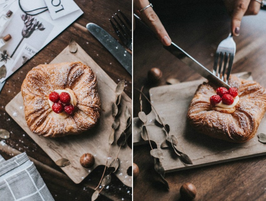 cách chụp ảnh bánh đẹp