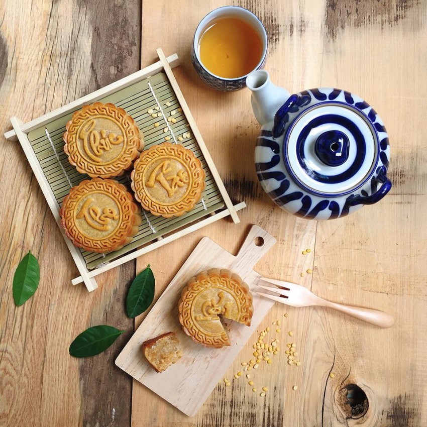 cách chụp ảnh bánh đẹp