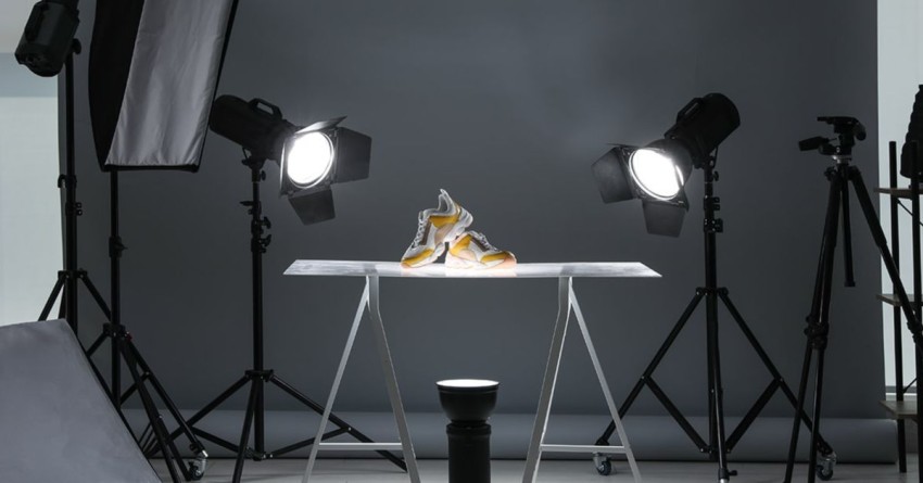 setup studio chụp sản phẩm